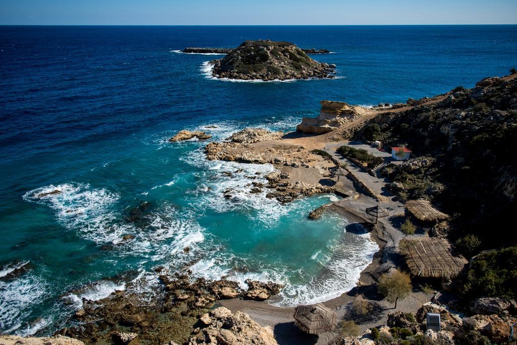 Casa Di Mare Stegna Villa Archangelos  Buitenkant foto